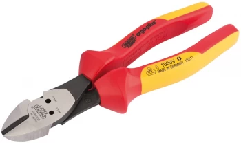 Image of Draper VDE Diagonal Side Cutters with Integrated Pattress Shears 16211