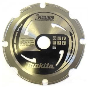 Image of Makita SPECIALIZED Fibre Cement Cutting Saw Blade 165mm 4T 20mm