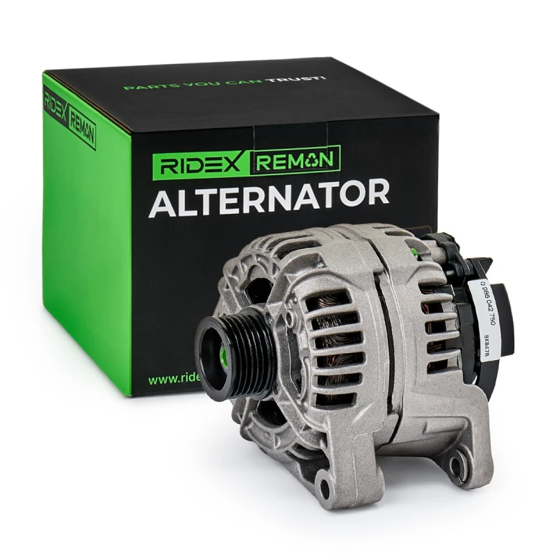 Image of RIDEX REMAN 4G0236R Generator Alternator Charging Current: 100A, Voltage: 12V Alternator (4)