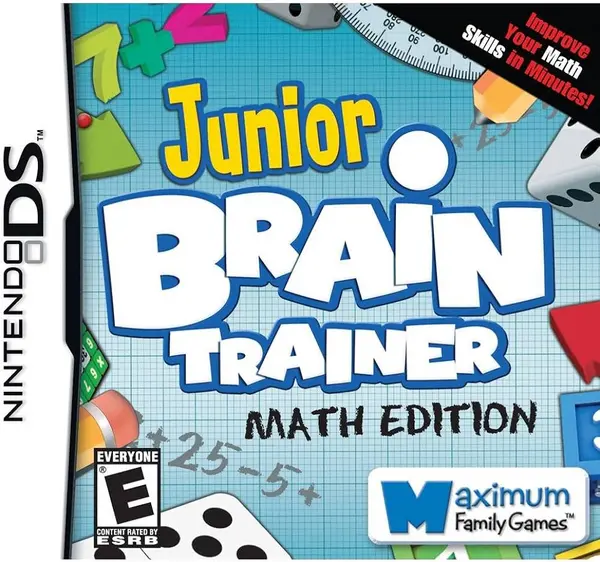Image of Junior Brain Trainer Maths Edition Nintendo DS Game