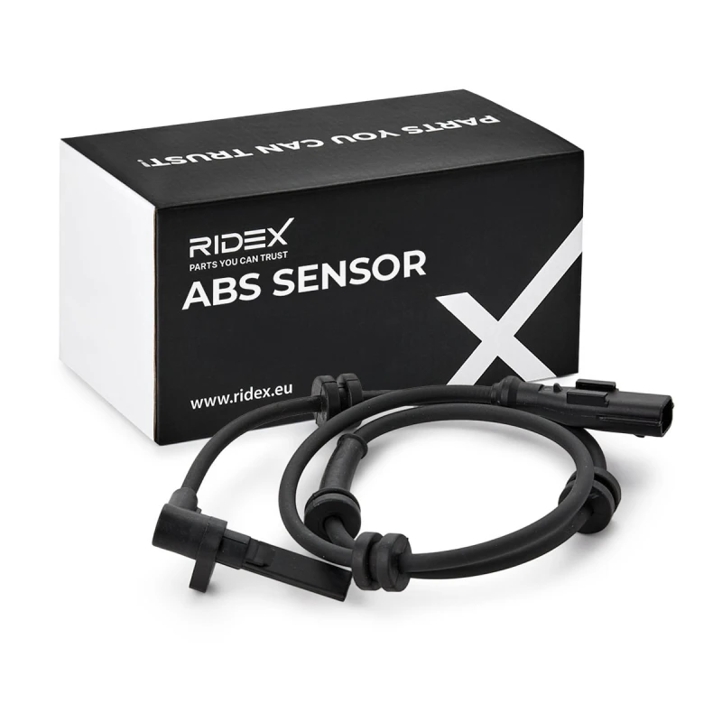 Image of RIDEX 412W1561 ABS Sensor with cable Sensor,wheel speed (412)