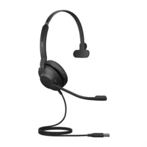Image of Jabra Evolve2 30 Headset Wired Head-band Office/Call center USB Type-C Black