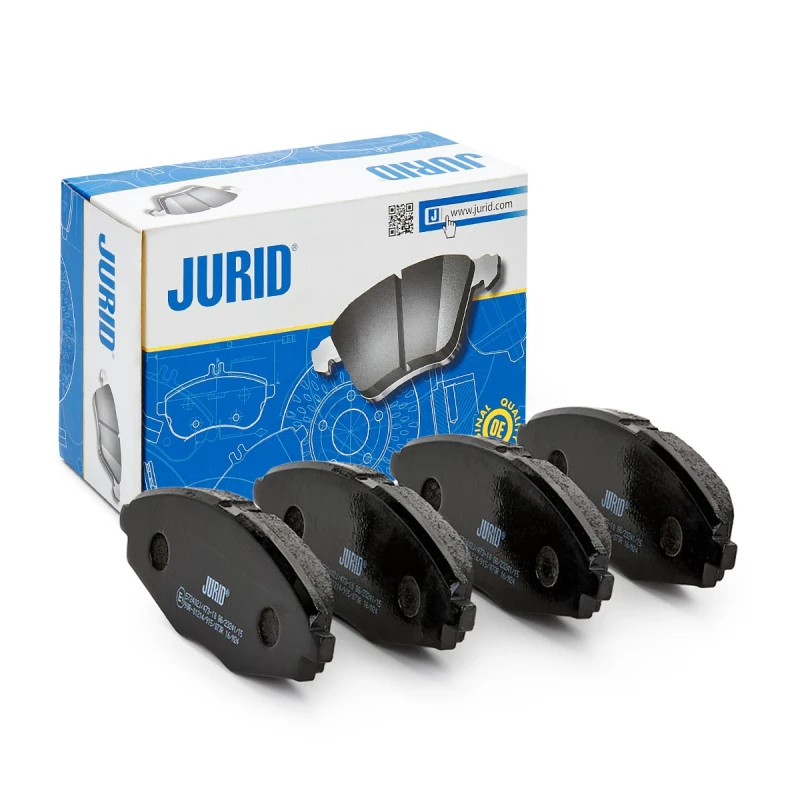 Image of JURID 572402J Brake pad set not prepared for wear warning indicator, without accessories Brake Pad Set,disc brake (402)