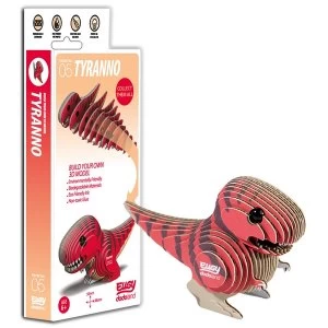 Image of EUGY Tyranno Dinosaur 3D Craft Kit