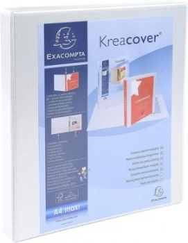 Image of Value Presentation Binder A4 Plus 4 Ring White PK10