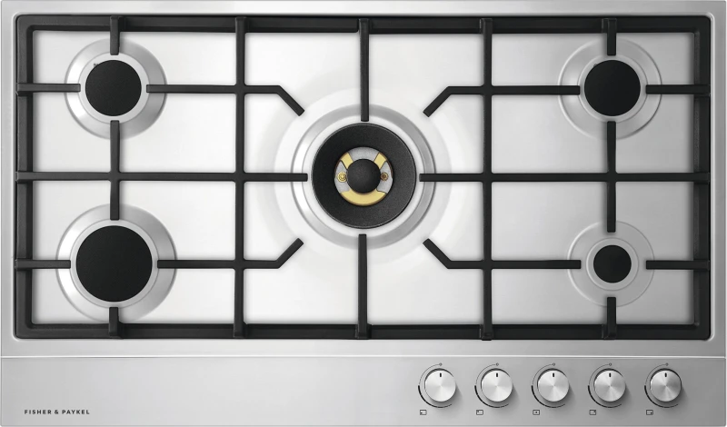 Image of Fisher & Paykel CG905DLPX1 90cm LPG Hob - Stainless Steel