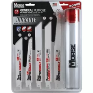 Image of Morse General Purpose Reciprocating Blade Kit