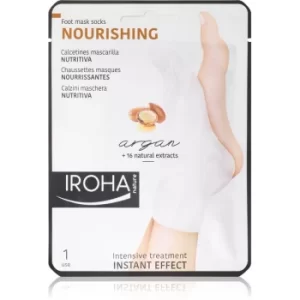 image of Iroha Nourishing Argan Regenerating mask for feet and nails