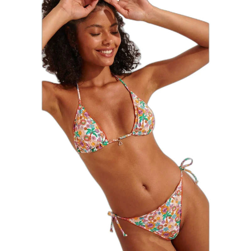 Image of banana moon Womens swimsuit top Banana Moon Ciro Daisydream Bleu Female M