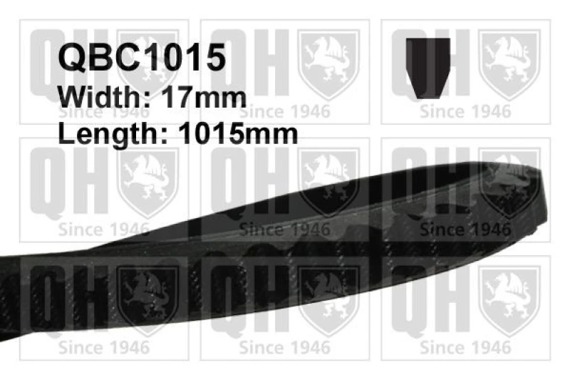 Image of QUINTON HAZELL V-Belt QUINTON HAZELL QBC1015