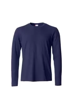 image of Basic Long-Sleeved T-Shirt