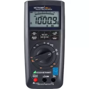 image of Gossen Metrawatt METRAHIT AM BASE Handheld multimeter Calibrated to (DAkkS standards) Digital CAT III 1000 V, CAT IV 600 V Display (counts): 12000