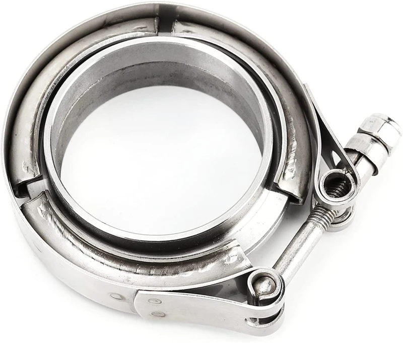 Image of HJS 82 00 0174 Flange Set, exhaust pipe Steel Flange Set,exhaust pipe (8211)