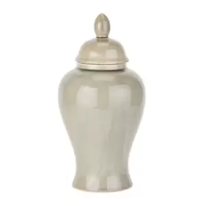 image of Seville Collection Grey Ginger Jar