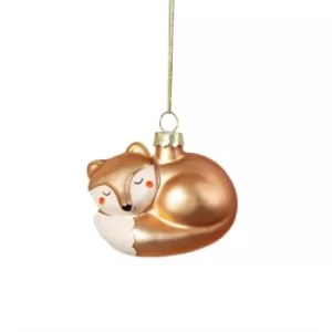 Image of Baby Fox Shaped Bauble