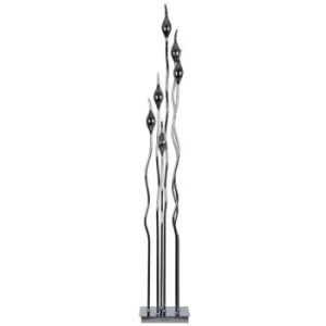 image of Linea Verdace Snow Multi Arm Floor Lamp Chrom