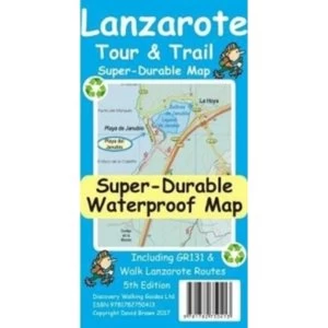 Image of Lanzarote Tour & Trail Super-Durable Map