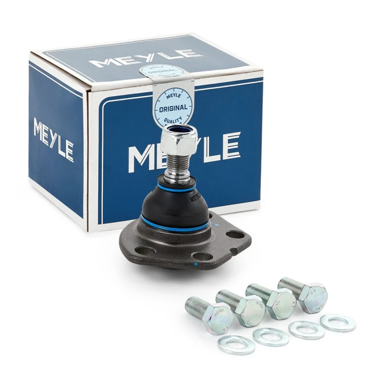 Image of MEYLE 40-16 010 0004/HD Ball joint Quality, Front Axle Right, with fastening/mounting material Support-/Steering Link (2462)