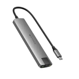 Image of HyperDrive Slab 7-In-1 USB-C Hub - Grey