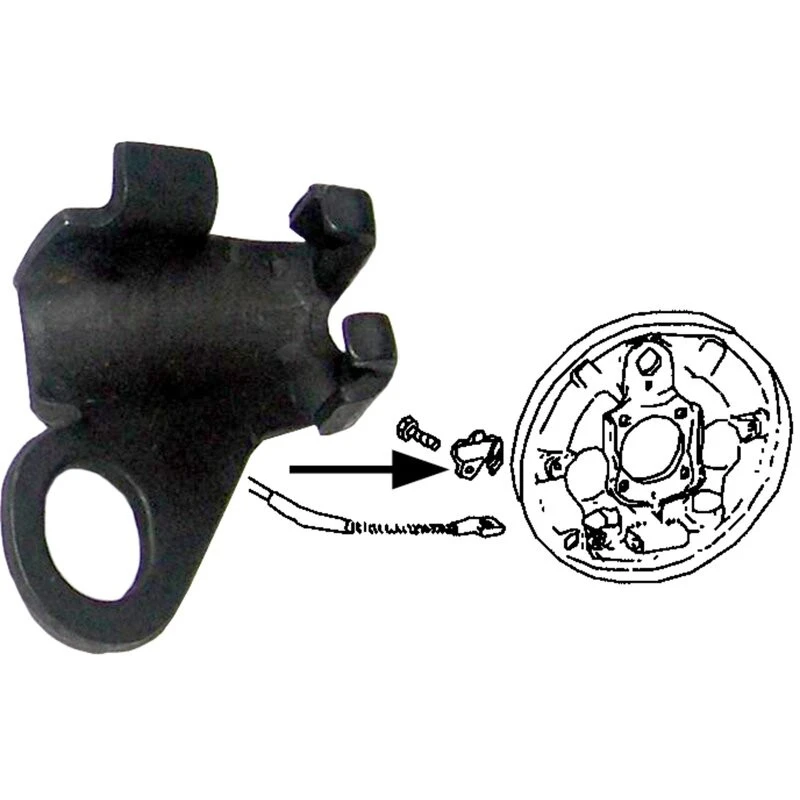 Image of JP GROUP 8170350306 Connecting element, cable pull (parking brake) Connecting element,cable pull (parking brake) (60438)