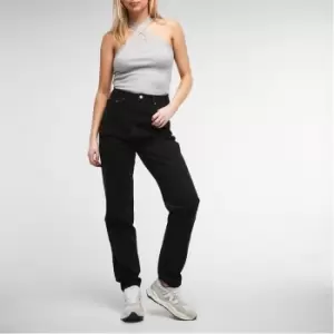 image of Missguided Recycled Tall Mom Jeans - Black