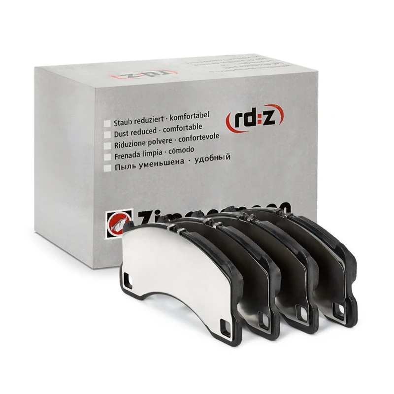 Image of ZIMMERMANN Brake pad set ZIMMERMANN 25007.968.1