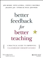 Image of better feedback for better teaching a practical guide to improving classroo