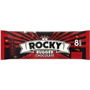 image of Foxs Rocky Bars Individually Wrapped Milk Chocolate Pack of 8