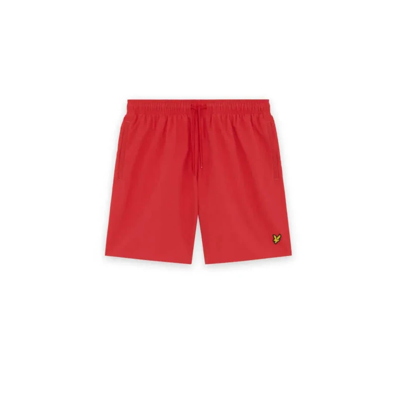 Image of Swim shorts large Lyle & Scott Plain Rouge Male 1XL
