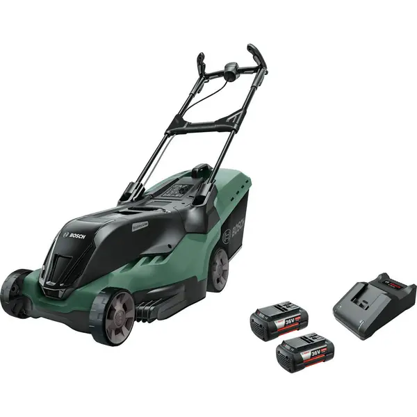 image of Bosch AdvancedRotak 36-750 36V 2 x 4Ah Li-ion Cordless Rotary Lawnmower