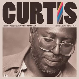 Image of Keep On Keeping On Studio Albums 1970-1974 by Curtis Mayfield CD Album