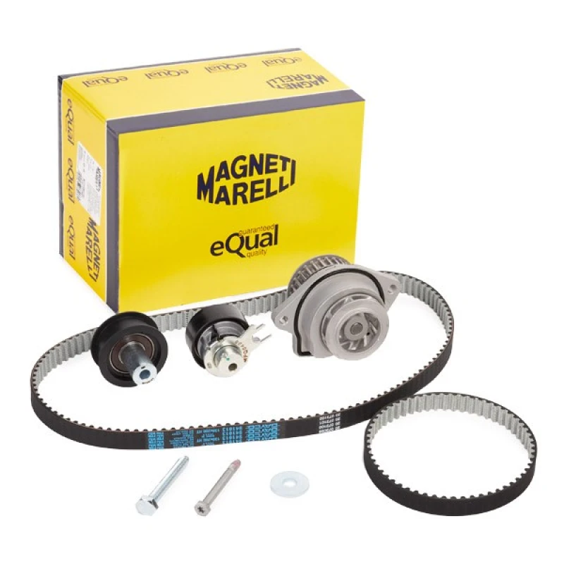 Image of MAGNETI MARELLI Water pump and timing belt kit MAGNETI MARELLI 132011160070