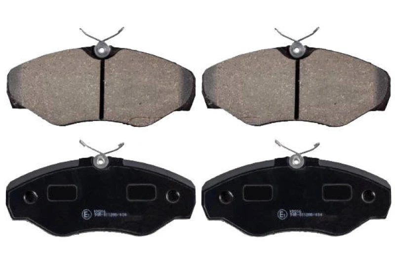 Image of SWAG 60 91 6473 Brake pad set Front Axle, excl. wear warning contact Brake Pad Set,disc brake (402)