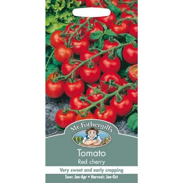 image of Mr. Fothergill's Tomato Red Cherry Fruit Seeds