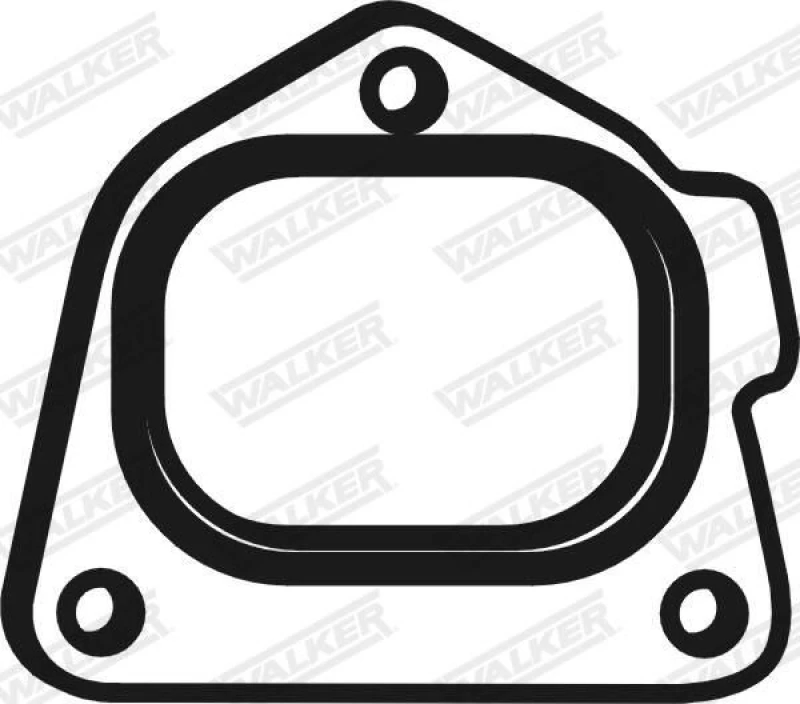 Image of Exhaust pipe gasket WALKER 83029