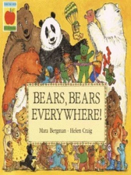 Image of Bears Bears Everywhere by Mara Bergman Paperback