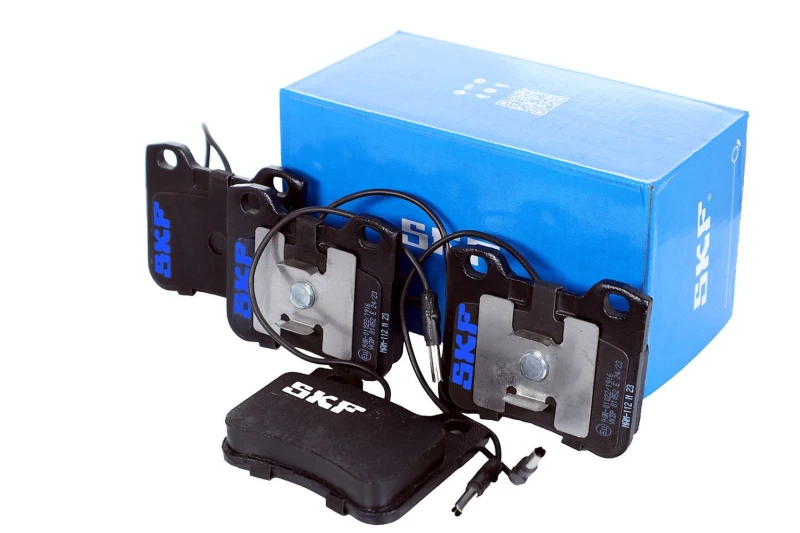 Image of SKF VKBP 81052 E Brake pad set incl. wear warning contact Brake Pad Set,disc brake (402)