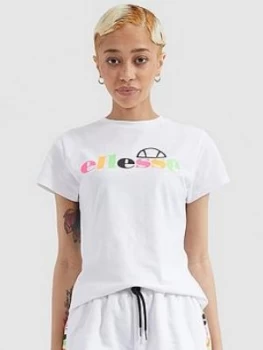Image of Ellesse Lossini T-Shirt - White, Size 14, Women