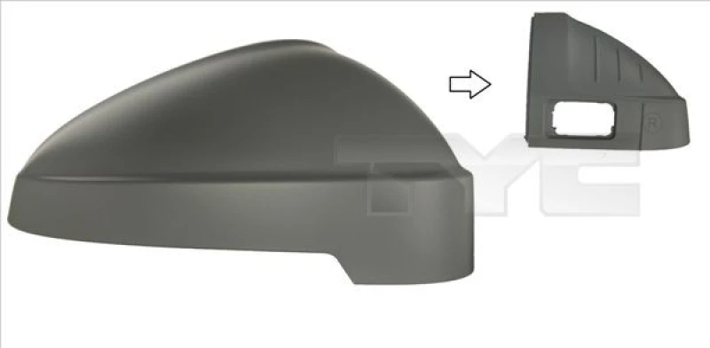 Image of TYC Wing mirror cover TYC 302-0113-2