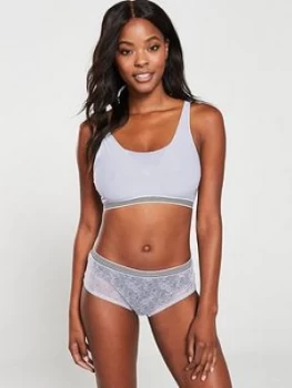 image of Freya Wild Bralette - Grey, Size S, Women