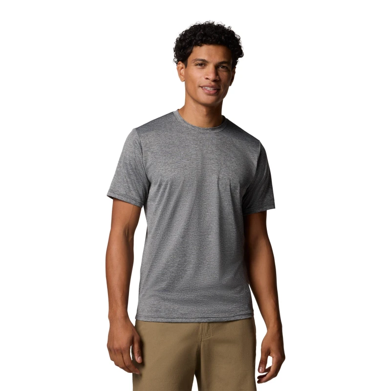 Image of Columbia Hike Tee Sn53 Short Sleeve Performance T-Shirts Small Black 44402340350