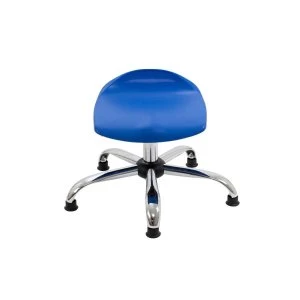 TC Office Titan Swivel Junior Stool with Glides 405-475mm, Blue