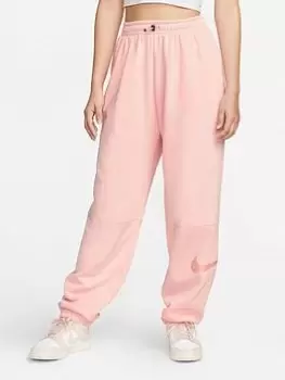Image of Nike Swoosh Joggers - Pink, Size S, Women