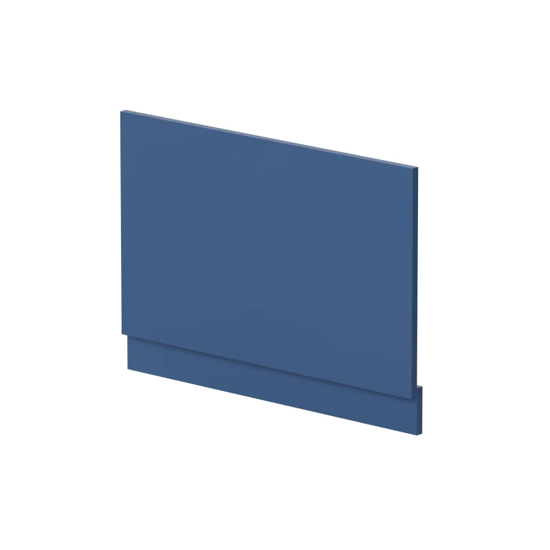 Image of Balterley Straight Reversible Bath End Panel & Plinth - 800mm - Satin Blue Blue unisex
