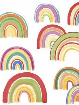 Image of Fresco Over The Rainbow Multi Wallpaper