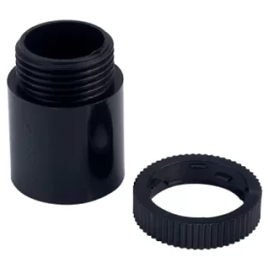 Image of Schneider Electric ISM80059 Tower Male Adapter 20mm Black (Box of 100)