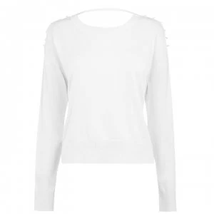 image of Diesel Cut Out Jumper - White 129