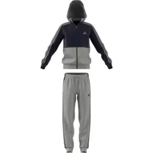 Image of adidas 3S Fleece Tracksuit - Blue