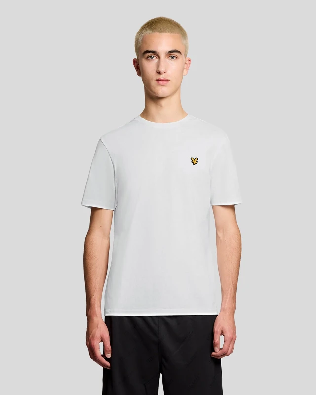 Image of Lyle & Scott Mens Sports T-Shirt in White