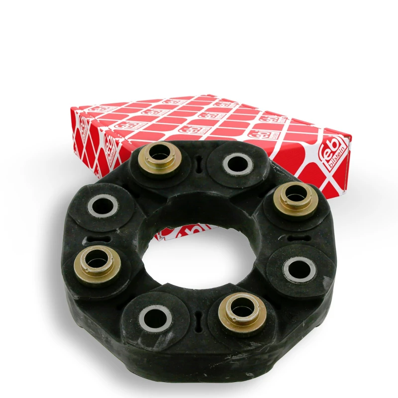 Image of FEBI BILSTEIN 30836 Drive Shaft Coupler Ø: 160mm, Bolt Hole Circle Ø: 12mm Elastomer Joint,propeller shaft (1427)